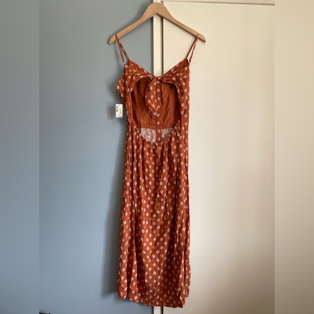 AEROPOSTALE geometric printed open back dress - Picture 2 of 7